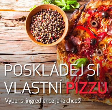 Poskládej si vlastní pizzu